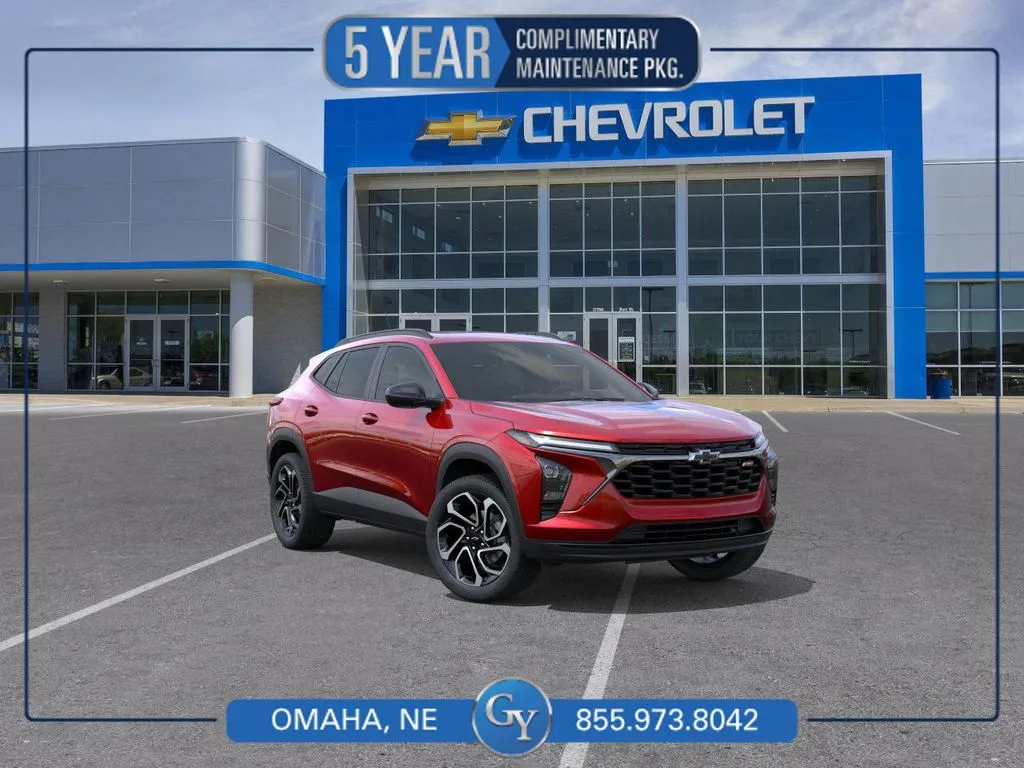 Red 2026 Chevrolet Trax 2RS for sale in Omaha, NE