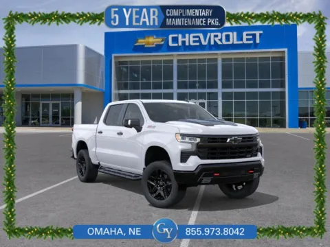 White 2026 Chevrolet Silverado 1500 LT Trail Boss for sale in Omaha, NE