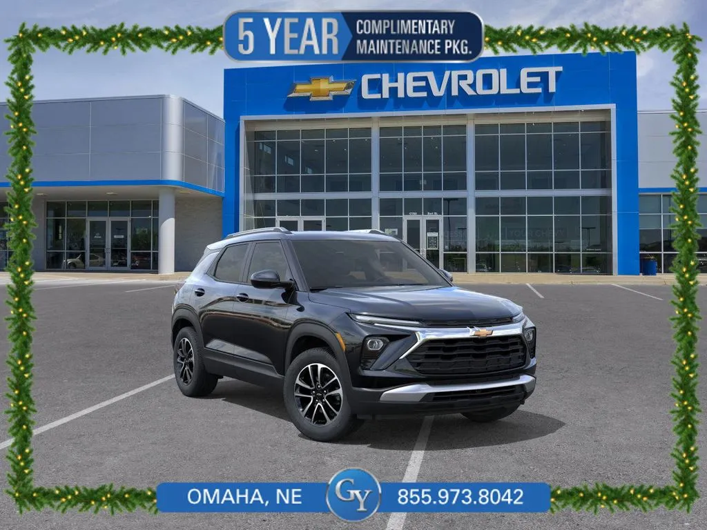 Black 2026 Chevrolet TrailBlazer LT for sale in Omaha, NE