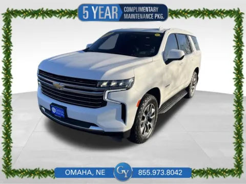 White 2021 Chevrolet Tahoe LT for sale in Omaha, NE