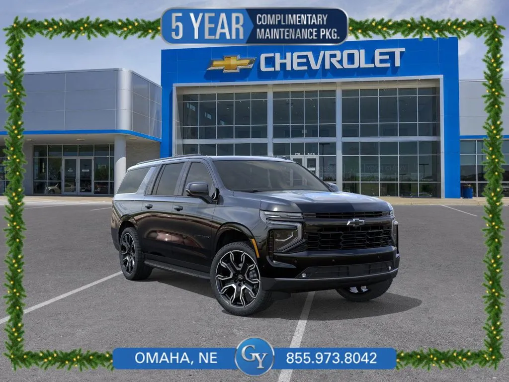 Black 2026 Chevrolet Suburban RST for sale in Omaha, NE