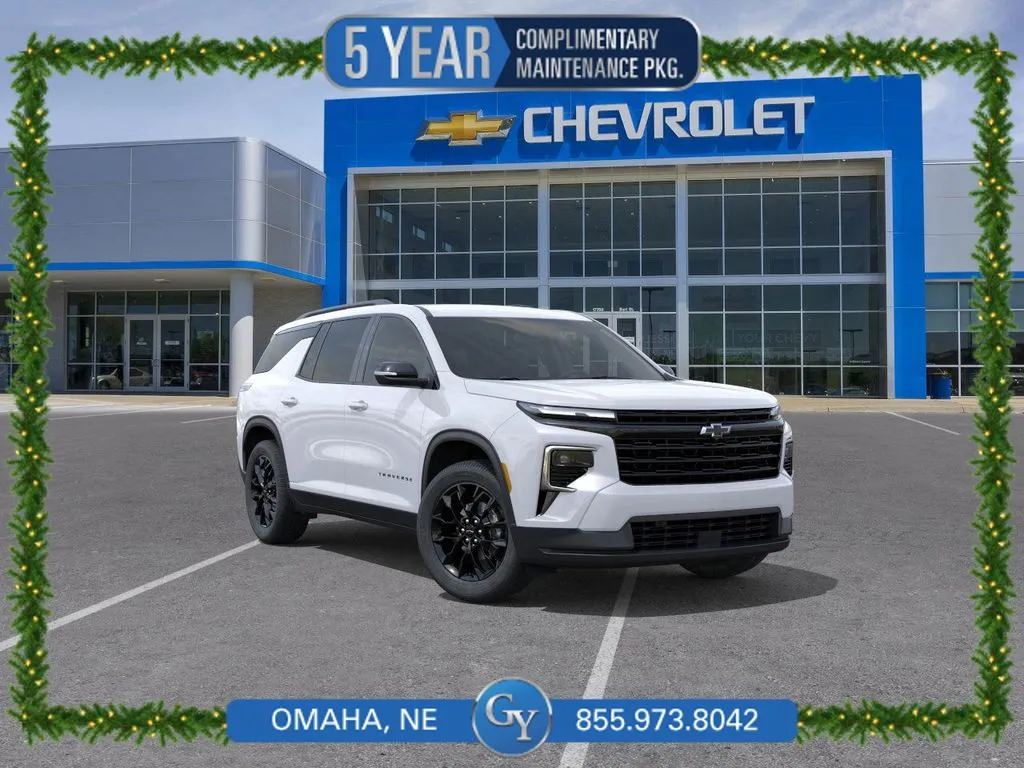 White 2026 Chevrolet Traverse LT for sale in Omaha, NE