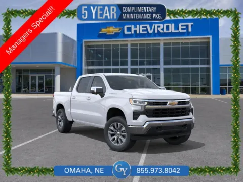White 2026 Chevrolet Silverado 1500 LT for sale in Omaha, NE