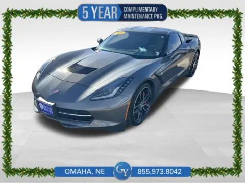 Gray 2016 Chevrolet Corvette Stingray Z51 for sale in Omaha, NE