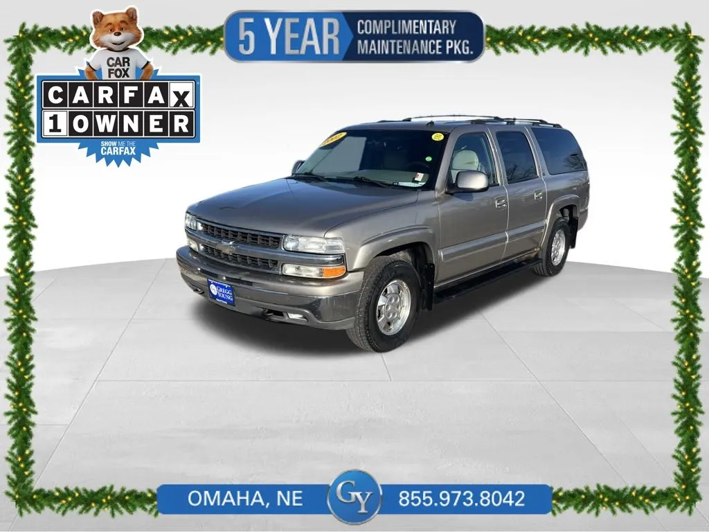 Gray 2002 Chevrolet Suburban 1500 LT for sale in Omaha, NE