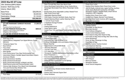 Photos of 2023 Kia K5 GT-Line for sale in Omaha, NE at Gregg Young Chevrolet - Omaha