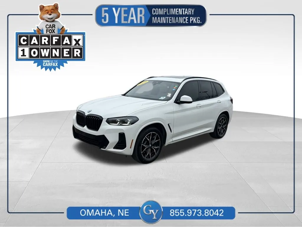 White 2023 BMW X3 xDrive30i for sale in Omaha, NE