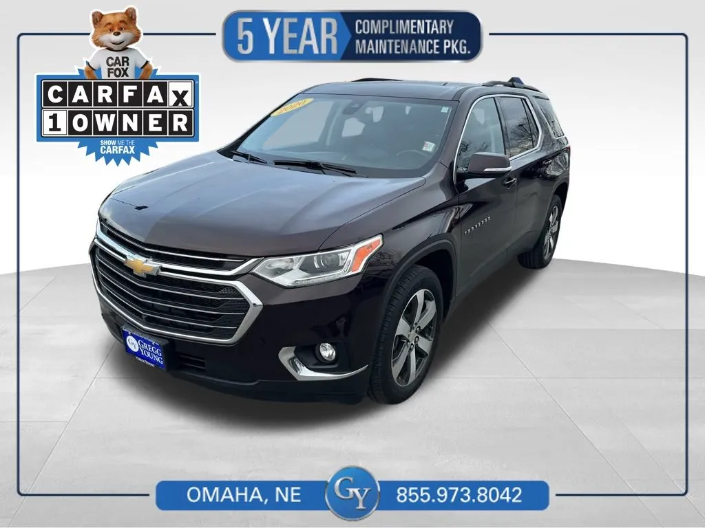Black 2020 Chevrolet Traverse 3LT for sale in Omaha, NE