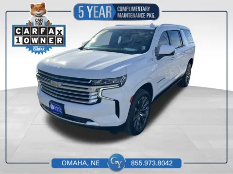 White 2023 Chevrolet Suburban High Country for sale in Omaha, NE
