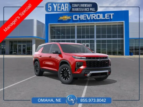 Red 2026 Chevrolet Traverse Z71 for sale in Omaha, NE