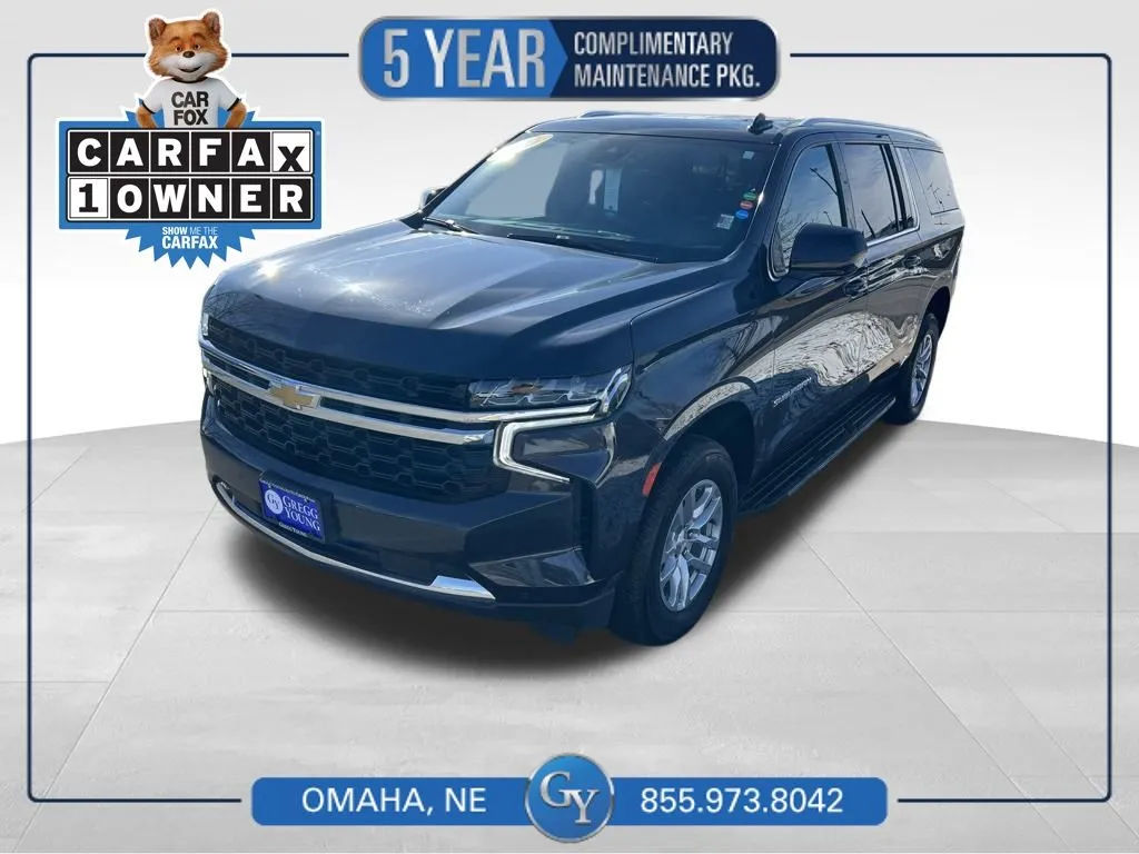 Gray 2023 Chevrolet Suburban LS for sale in Omaha, NE