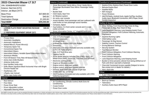 Photos of 2023 Chevrolet Blazer LT for sale in Omaha, NE at Gregg Young Chevrolet - Omaha