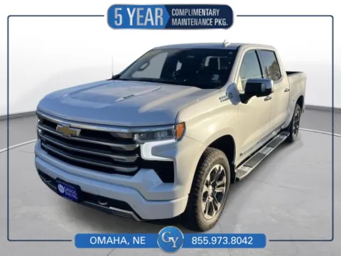 White 2023 Chevrolet Silverado 1500 High Country for sale in Omaha, NE