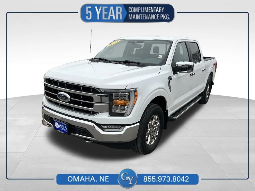 White 2023 Ford F-150 Lariat for sale in Omaha, NE