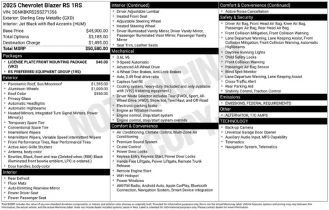 Photos of 2025 Chevrolet Blazer RS for sale in Omaha, NE at Gregg Young Chevrolet - Omaha