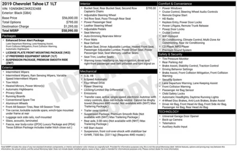 Photos of 2019 Chevrolet Tahoe LT for sale in Omaha, NE at Gregg Young Chevrolet - Omaha