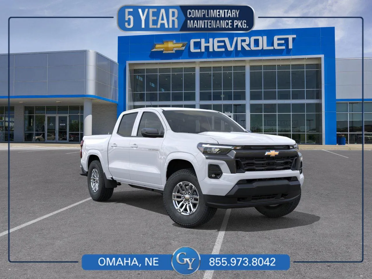 White 2026 CHEVROLET COLORADO LT for sale in Omaha, NE