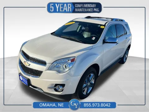 White 2014 Chevrolet Equinox LTZ for sale in Omaha, NE