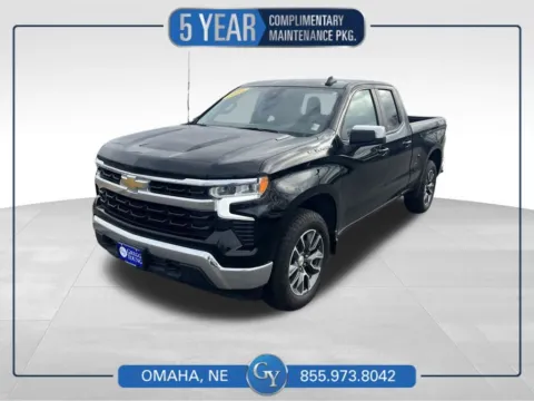 Black 2025 Chevrolet Silverado 1500 LT for sale in Omaha, NE