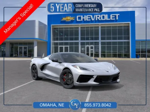 Silver 2026 Chevrolet Corvette Stingray for sale in Omaha, NE