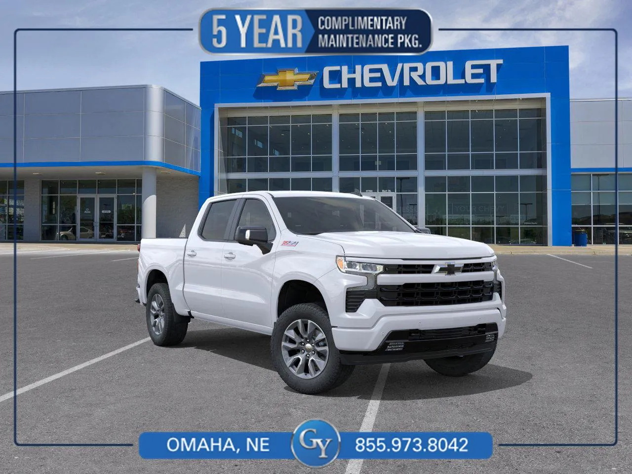 White 2026 Chevrolet Silverado 1500 RST for sale in Omaha, NE