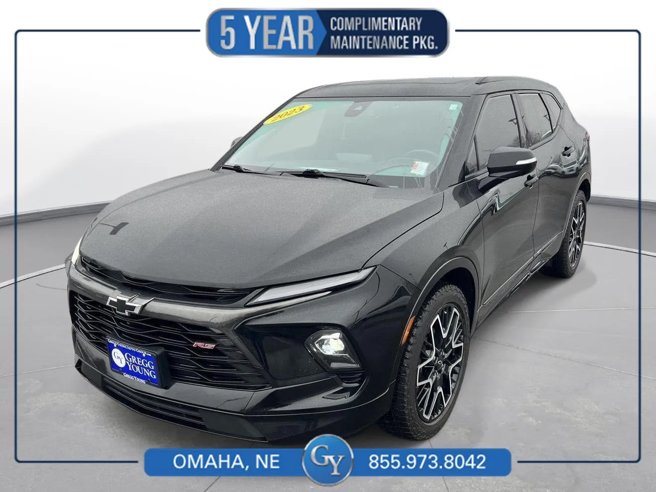 Black 2023 Chevrolet Blazer RS for sale in Omaha, NE