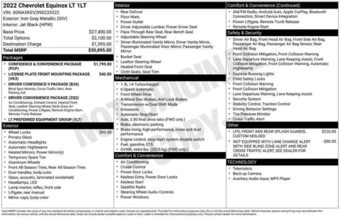 Photos of 2022 Chevrolet Equinox LT for sale in Omaha, NE at Gregg Young Chevrolet - Omaha