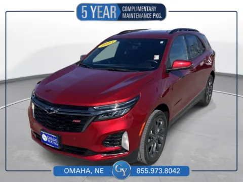 Red 2023 Chevrolet Equinox RS for sale in Omaha, NE