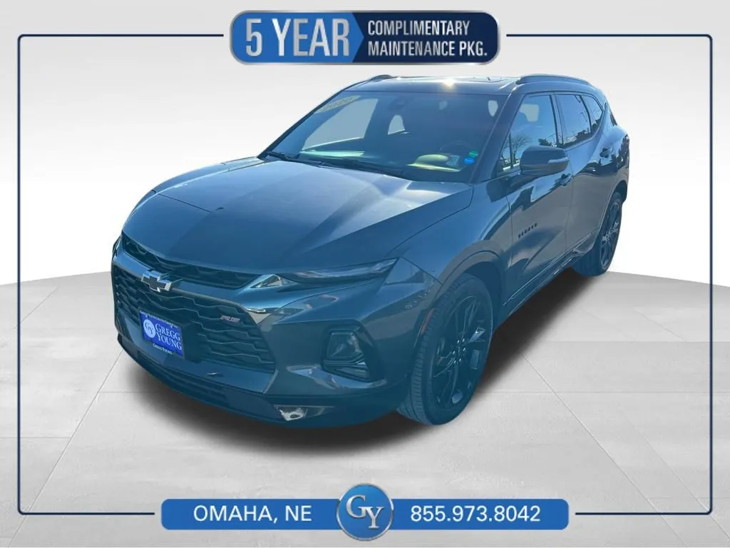 Gray 2020 Chevrolet Blazer RS for sale in Omaha, NE