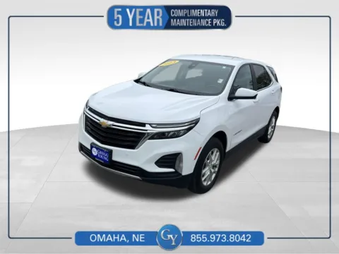 White 2023 Chevrolet Equinox LT for sale in Omaha, NE