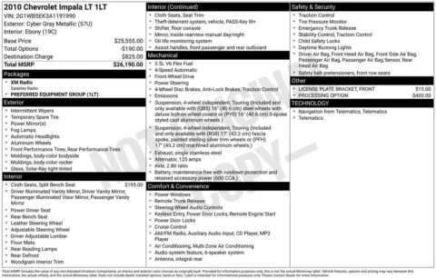 Photos of 2010 Chevrolet Impala LT for sale in Omaha, NE at Gregg Young Chevrolet of Omaha