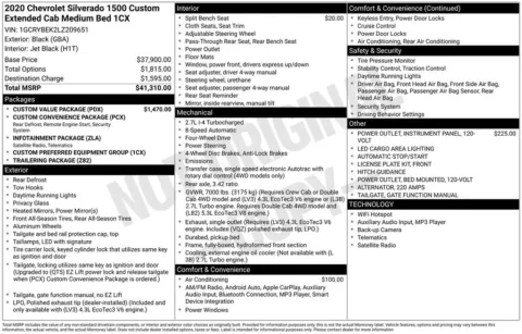 Photos of 2020 Chevrolet Silverado 1500 Custom for sale in Omaha, NE at Gregg Young Chevrolet - Omaha