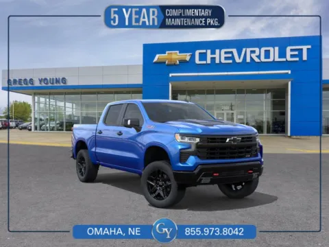 Blue 2026 Chevrolet Silverado 1500 LT Trail Boss for sale in Omaha, NE