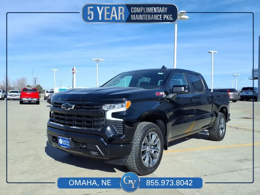 Black 2026 Chevrolet Silverado 1500 RST for sale in Omaha, NE