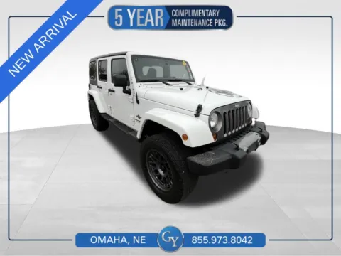 White 2013 Jeep Wrangler Unlimited Freedom Edition for sale in Omaha, NE