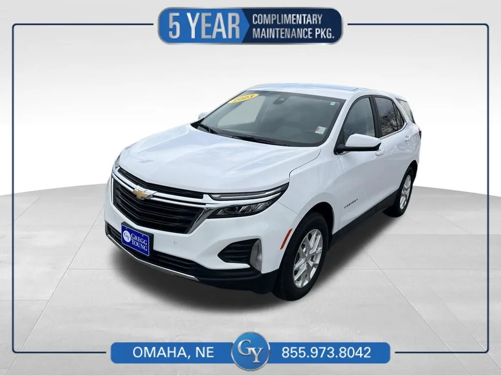White 2023 Chevrolet Equinox LT for sale in Omaha, NE