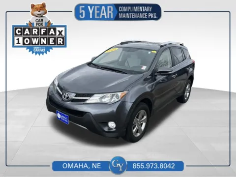 Gray 2015 Toyota RAV4 XLE for sale in Omaha, NE