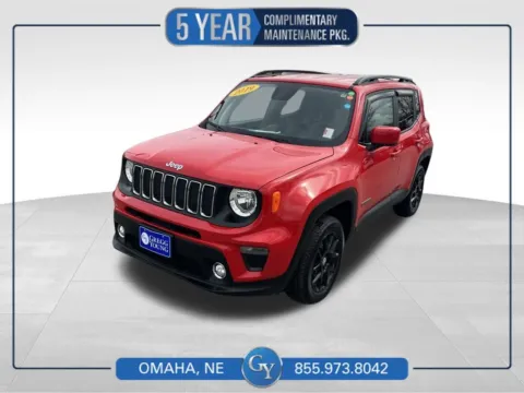 Red 2019 Jeep Renegade Latitude for sale in Omaha, NE