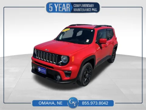Red 2019 Jeep Renegade Latitude for sale in Omaha, NE