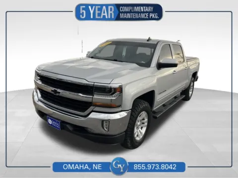 Silver 2017 Chevrolet Silverado 1500 LT for sale in Omaha, NE