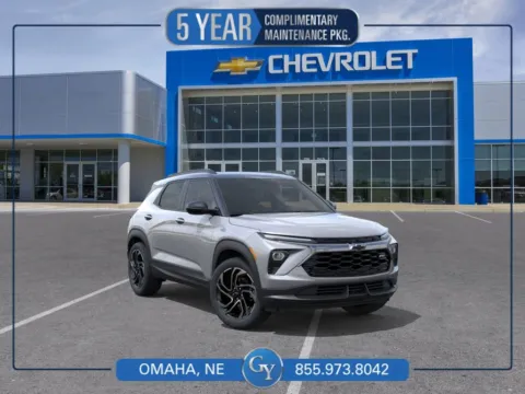Gray 2026 Chevrolet TrailBlazer RS for sale in Omaha, NE