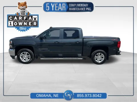 Gray 2018 Chevrolet Silverado 1500 LT for sale in Omaha, NE