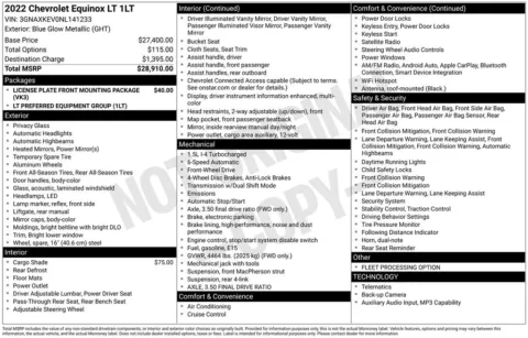 Photos of 2022 Chevrolet Equinox LT for sale in Omaha, NE at Gregg Young Chevrolet of Omaha