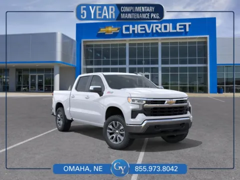 White 2026 Chevrolet Silverado 1500 LT for sale in Omaha, NE