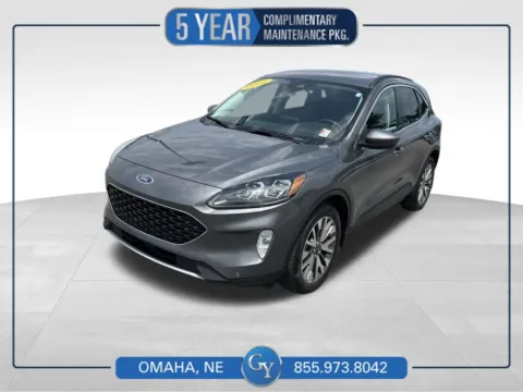 Gray 2022 Ford Escape Titanium for sale in Omaha, NE