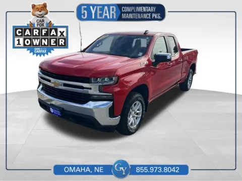 Red 2020 Chevrolet Silverado 1500 LT for sale in Omaha, NE