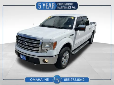 White 2014 Ford F-150 Lariat for sale in Omaha, NE