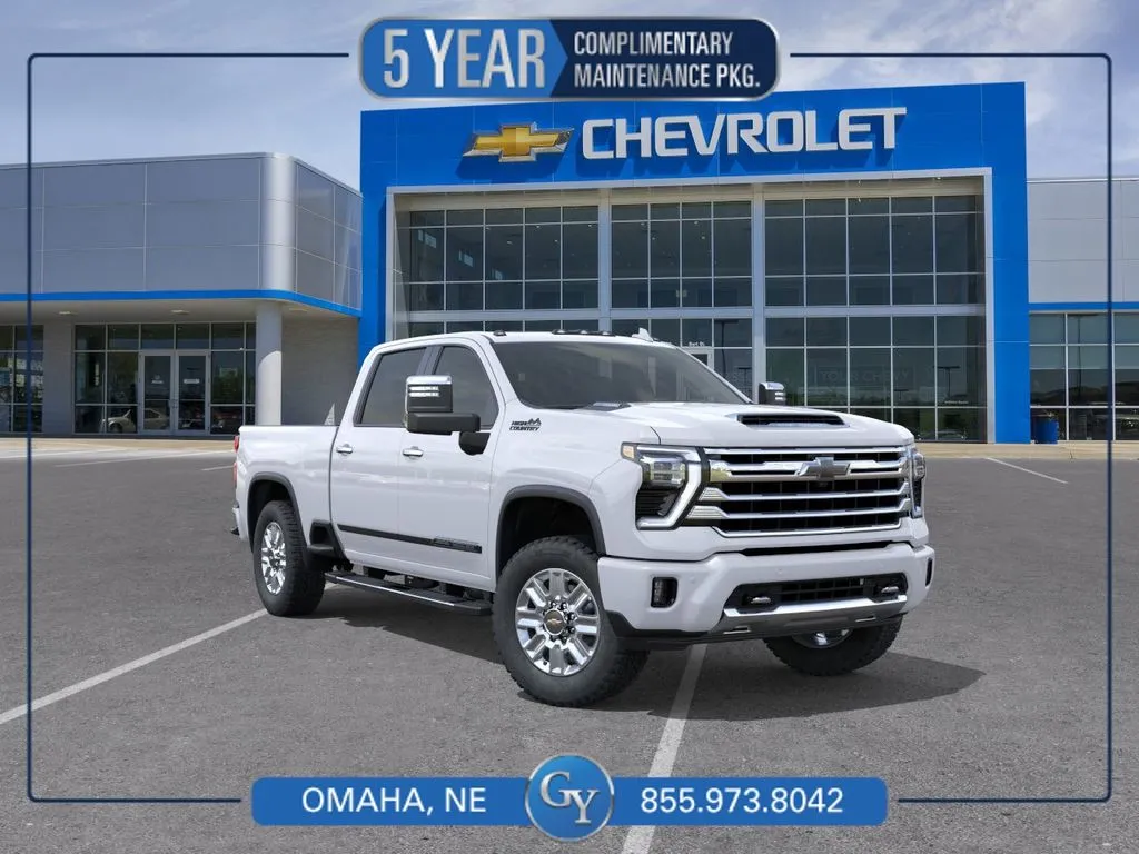 White 2026 Chevrolet Silverado 2500 HD High Country for sale in Omaha, NE