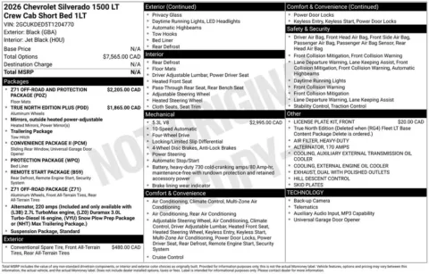 Photos of 2026 Chevrolet Silverado 1500 LT for sale in Omaha, NE at Gregg Young Chevrolet of Omaha