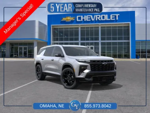 Gray 2026 Chevrolet Traverse RS for sale in Omaha, NE